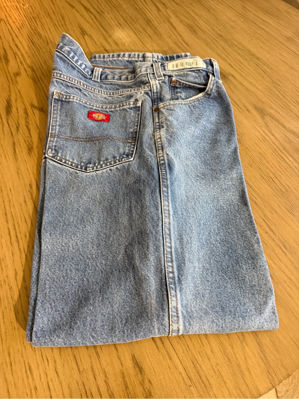 Dickies Men's Light Blue Relaxed Fit Jeans